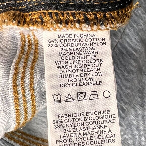 Prana Soma Jeans Womens 28 Blue Light Wash Organic Stretch Denim Skinny Slim NEW - Picture 13 of 14